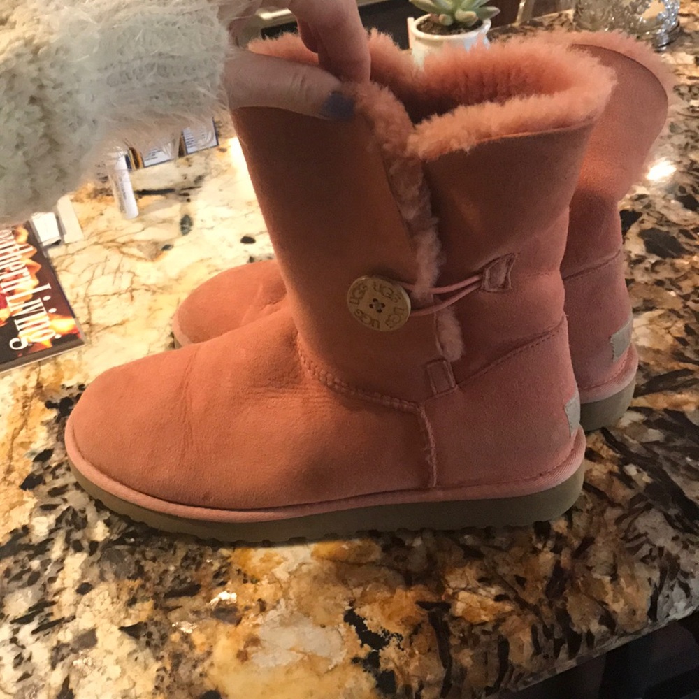 Pink ugg boots